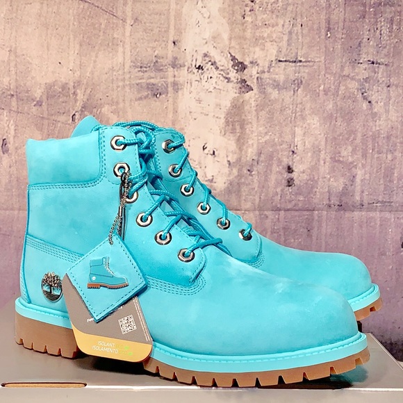 blue timberland boots kids